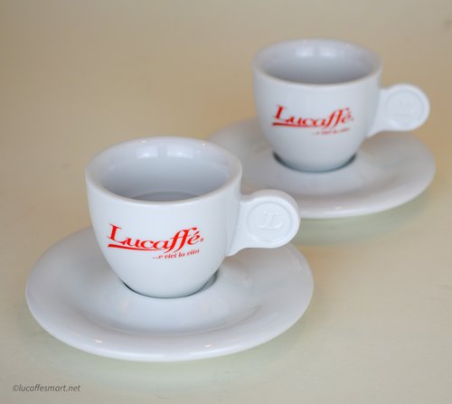 6 Tacitas 65ml Espresso Lucaffé Classic (6 unidades)